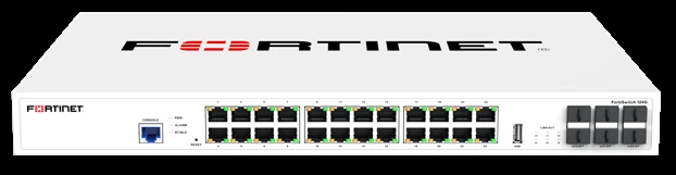 Switch Fortinet για ενσύρματη δικτύωση.